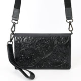 American Darling Wallet Beautifully Hand Tooled Genuine Leather Women Bag Western Handbag Purse | Handbags