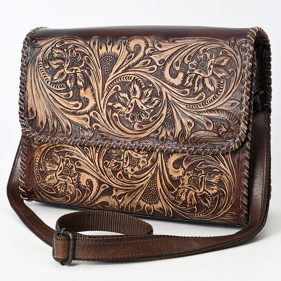 American Darling Wallet Beautifully Hand Tooled Genuine Leather Women Bag Western Handbag Purse | Handbags - Uhorse