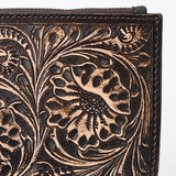 American Darling Wristlet Beautifully Hand Tooled Genuine Leather Women Bag Western Handbag Purse