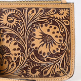 American Darling Wristlet Beautifully Hand Tooled Genuine Leather Women Bag Western Handbag Purse
