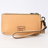 American Darling Wristlet Beautifully Hand Tooled Genuine Leather Women Bag Western Handbag Purse