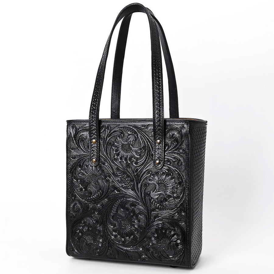 American Darling Tote Beautifully Hand Tooled Genuine Leather Women Bag Western Handbag Purse | |Travel - Uhorse