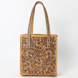 American Darling Tote Beautifully Hand Tooled Genuine Leather Women