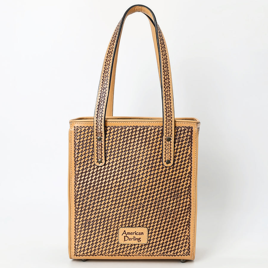 American Darling Tote Beautifully Hand Tooled Genuine Leather Women Bag Western Handbag Purse | |Travel