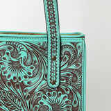 American Darling Tote Beautifully Hand Tooled Genuine Leather Women