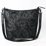 American Darling Large Crossbody Beautifully Hand Tooled Genuine Leather women bag western handbag purse