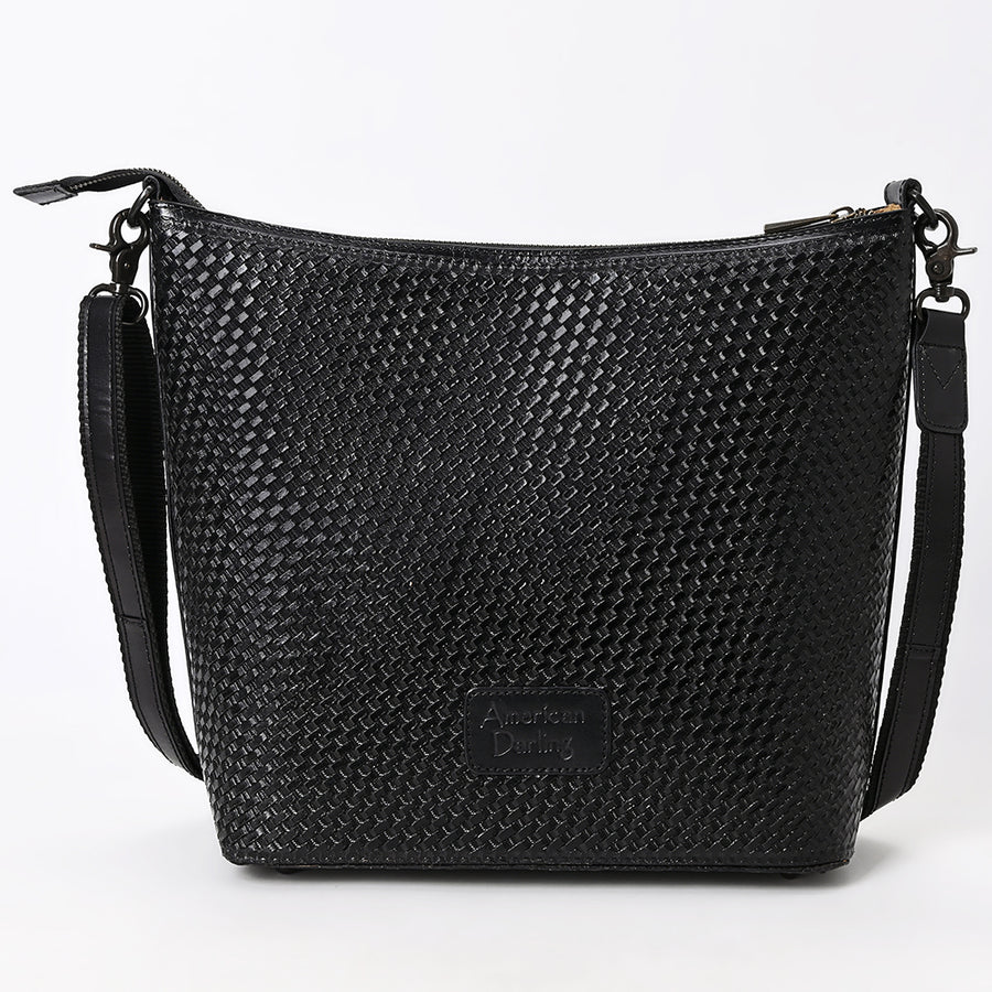American Darling Large Crossbody Hand Tooled Genuine Leather Women Bag Western Handbag Purse