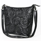 American Darling Messenger Hand Tooled Genuine Leather Women Bag Western Handbag Purse - Uhorse