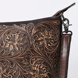 American Darling Large Crossbody Hand Tooled Genuine Leather Women Bag Western Handbag Purse