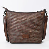 American Darling Large Crossbody Hand Tooled Genuine Leather Women Bag Western Handbag Purse