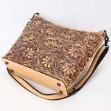 American Darling Large Crossbody Beautifully Hand Tooled Genuine Leather women bag western handbag purse