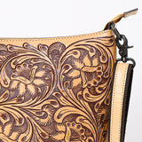 American Darling Large Crossbody Hand Tooled Genuine Leather Women Bag Western Handbag Purse
