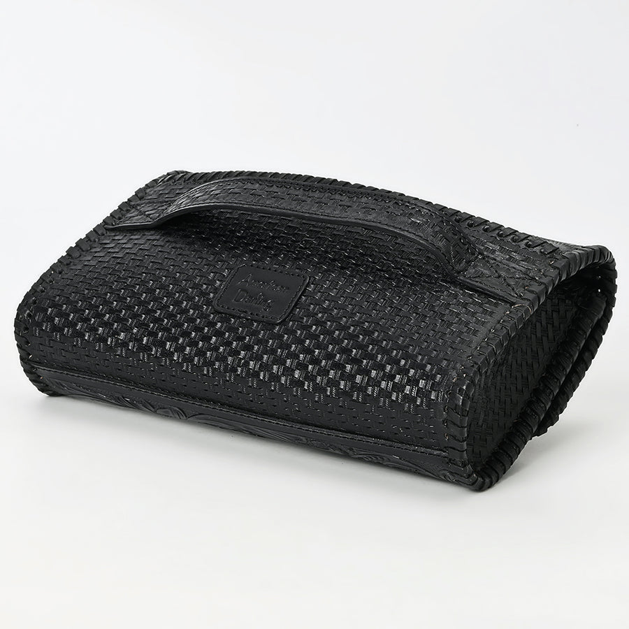 American Darling Clutch Beautifully Hand Tooled Genuine Leather women bag western handbag purse