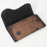 Clutch Beautifully Hand Tooled Genuine Leather women bag western handbag purse