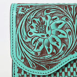 American Darling Clutch Beautifully Hand Tooled Genuine Leather women bag western handbag purse |