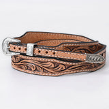 American Darling Hand tooled Hatband Genuine American Leather Western Adjustable Unisex