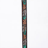 American Darling Hand tooled Hatband Genuine American Leather Western Adjustable Unisex