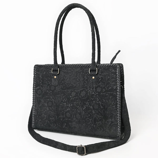 American Darling Western Genuine Damascus Leather Tote Bag with Handcrafted Detailing - Elegant Everyday Carry - Uhorse