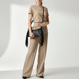 American Darling Hand-Tooled Wallet Hand Bag Genuine Leather Fringe Style with Premium Craftsmanship and Functional Everyday Design