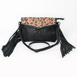 American Darling Hand-Tooled Wallet Hand Bag Genuine Leather Fringe Style with Premium Craftsmanship and Functional Everyday Design