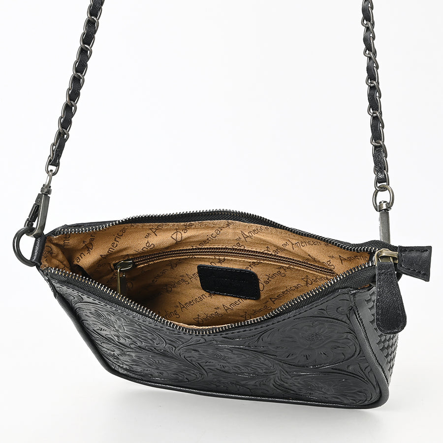 American Darling Messenger Beautifully Hand Tooled Genuine Leather Women Bag Western Handbag Purse