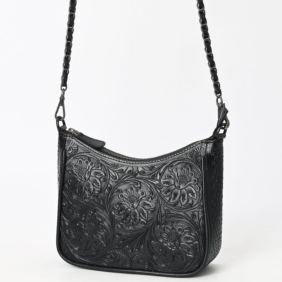 American Darling Messenger Beautifully Hand Tooled Genuine Leather Women Bag Western Handbag Purse - Uhorse