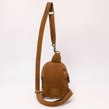 American Darling Hand Curved & Hair On Genuine Leather Sling Bag