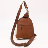 American Darling Hand Curved & Hair On Genuine Leather Sling Bag