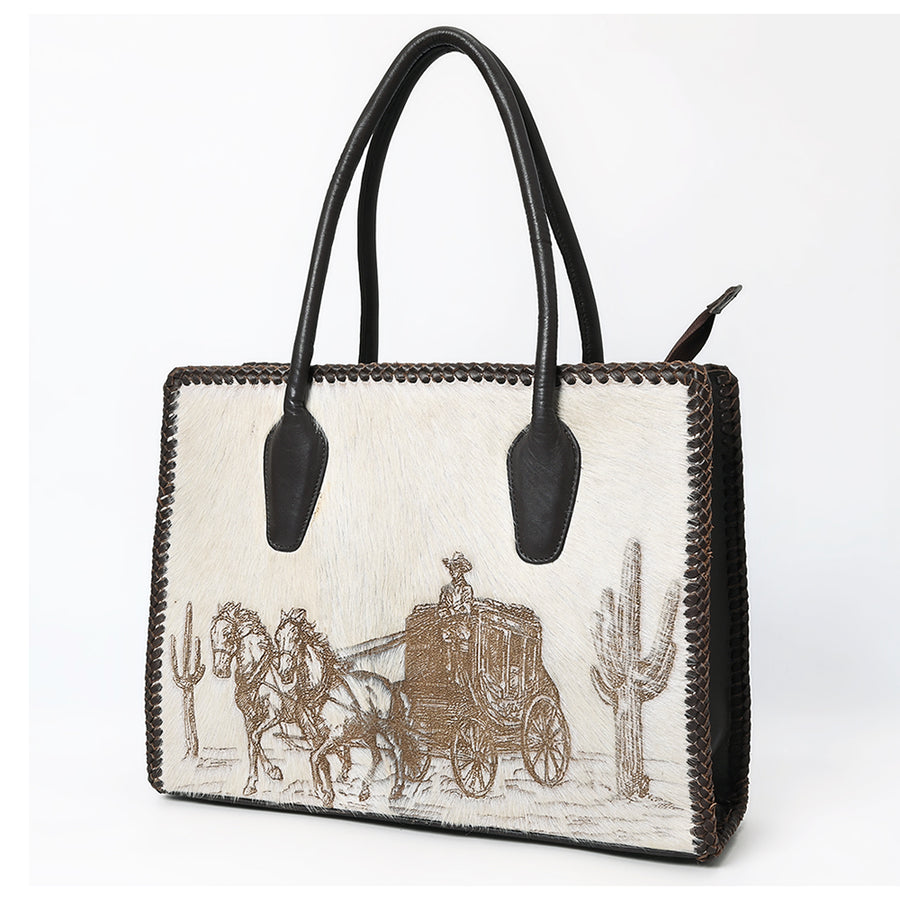 American Darling Tote Hair on Genuine Leather Western Women Bag Handbag Purse | Travel Bags College Casual - Uhorse