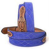 American Darling Beautifully Hand Tooled Genuine American Suede Leather Belt Men and Women