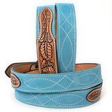 American Darling Beautifully Hand Tooled Genuine American Suede Leather Belt Men and Women