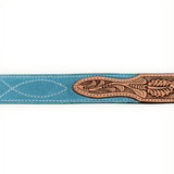 American Darling Beautifully Hand Tooled Genuine American Suede Leather Belt Men and Women