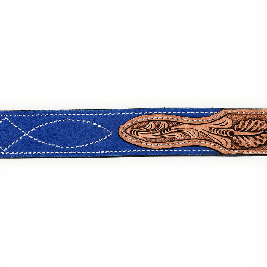 American Darling Beautifully Hand tooled Leather Unisex Belt| Western Belt | Handcrafted