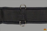 Hilason Western Horse Nylon Straight Saddle Cinch Girth Black Stainless Steel Buckle