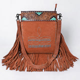 American Darling Cross Body Hand Tooled Suede Genuine Western Leather Women Bag Western Handbag Purse