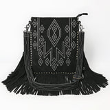 American Darling Large Crossbody Hair-On Genuine Leather Western Women Bag Handbag Purse | for Cute