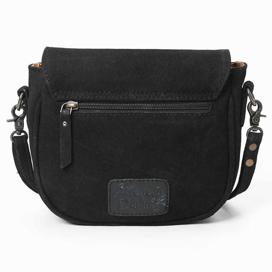 American Darling Cross Body Suede Genuine Western Leather Women Bag Handbag Purse