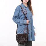 American Darling Cross Body Suede Genuine Western Leather Women Bag Handbag Purse