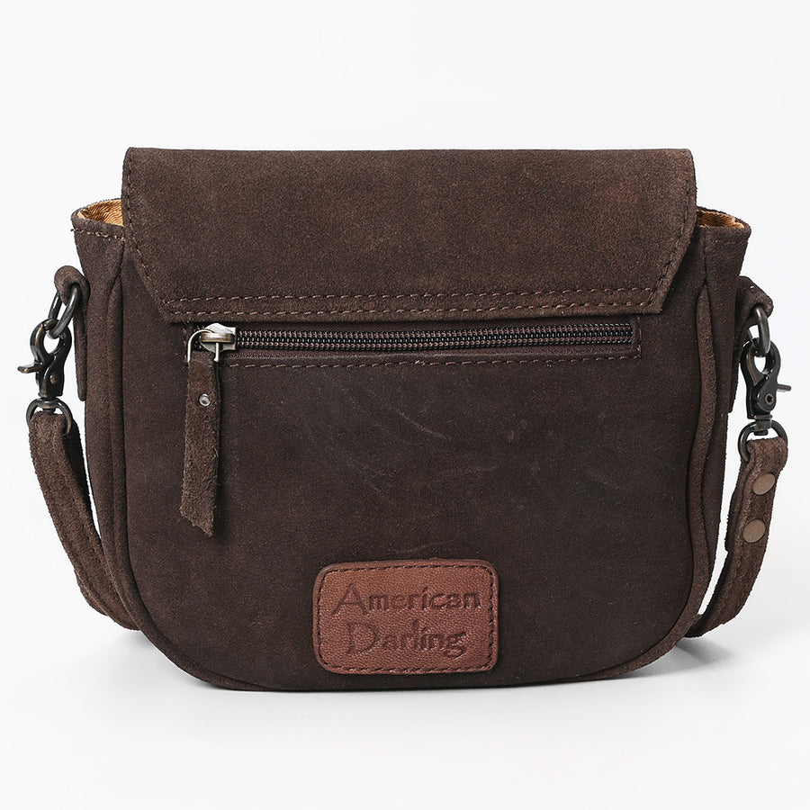 American Darling Cross Body Suede Genuine Western Leather Women Bag Handbag Purse