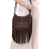 American Darling Crossbody Genuine Western Leather Women Bag ADBG1625B