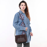 American Darling Cross Body Suede Genuine Western Leather Women Bag Western Handbag Purse