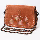 American Darling Cross Body Suede Genuine Western Leather Women Bag Western Handbag Purse