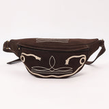 American Darling Suede Bag Genuine Leather Fanny Pack Bag