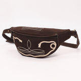 American Darling Suede Bag Genuine Leather Fanny Pack Bag