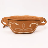 American Darling Suede Bag Genuine Leather Fanny Pack Bag