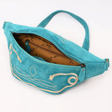 American Darling Suede Bag Genuine Leather Fanny Pack Bag