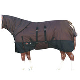 78" Hilason 1200D Waterproof Winter Horse Turnout Blanket Neck Cover Belly Wrap - Hilason
