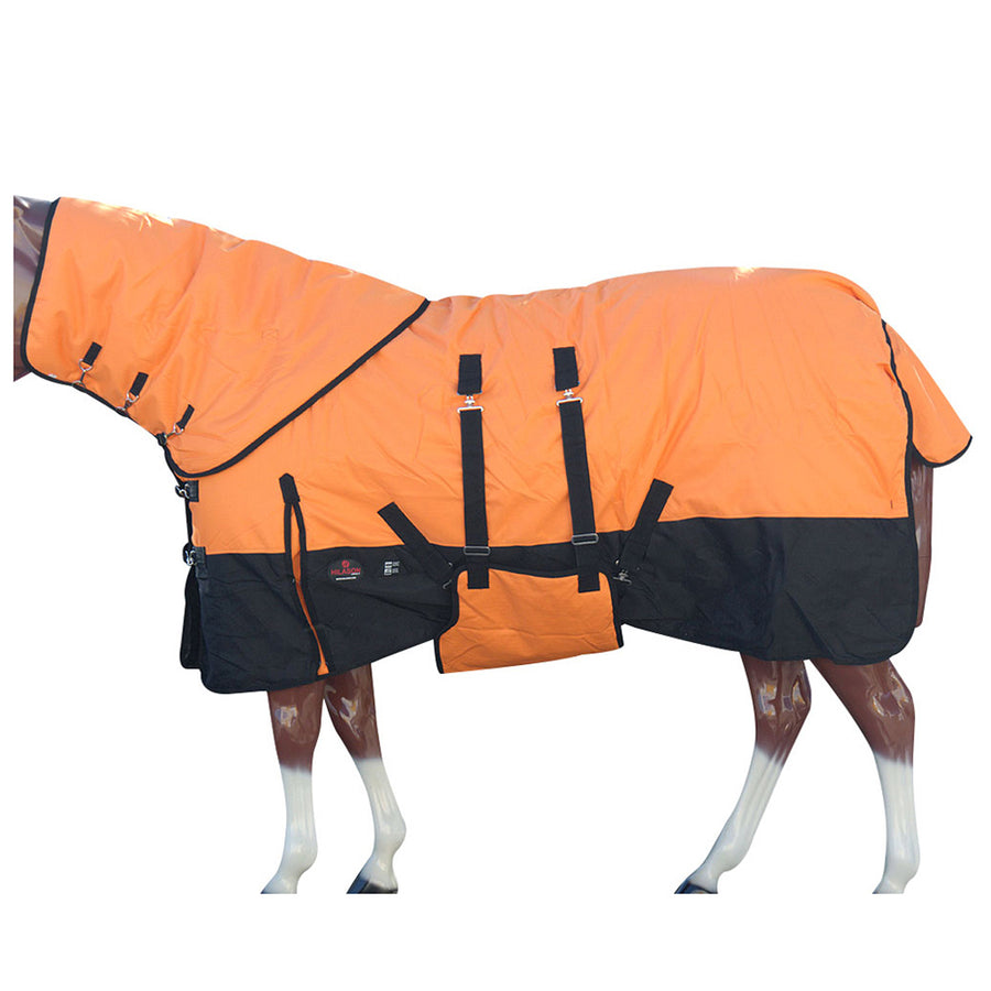 Hilason 1200D Waterproof Winter Horse Turnout Blanket Neck Cover Belly Wrap - Uhorse