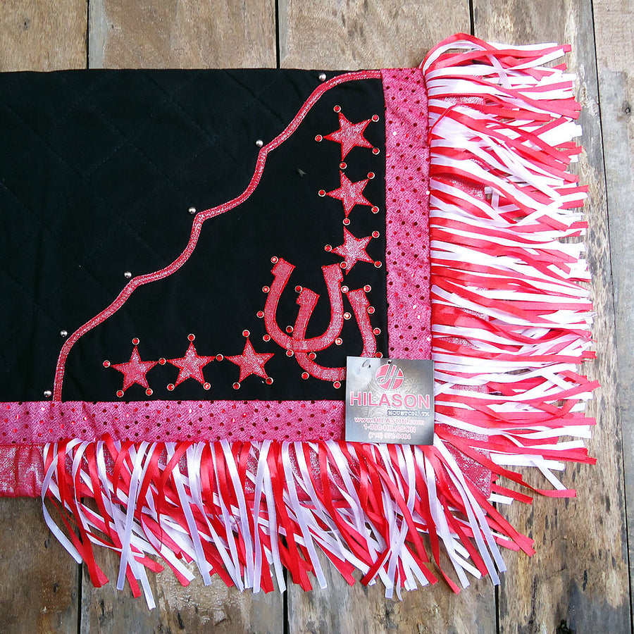 Hilason W. Show Barrel Racing Rodeo H. Saddle Blanket Design Shoe & by Hilason – Cowboy and equestrian accessories