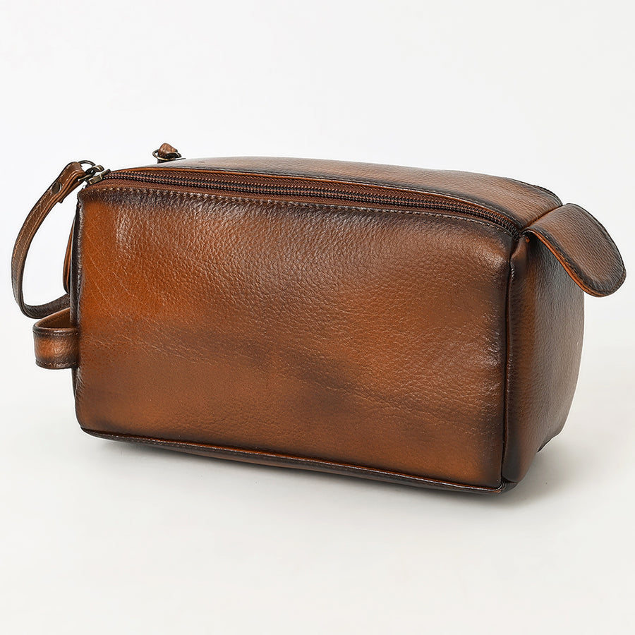 OHLAY Toiletry Genuine Leather women bag western OHM119B